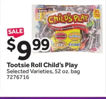 Stop&Shop Tootsie Roll Child's Play offer