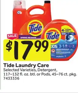 Stop&Shop Tide Laundry Care offer
