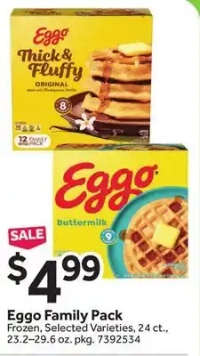 Stop&Shop Eggo Family Pack offer