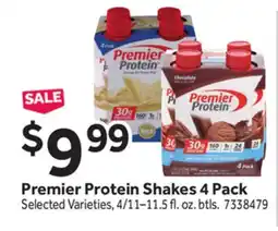 Stop&Shop Premier Protein Shakes offer