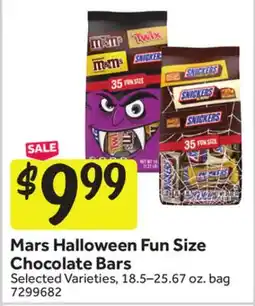 Stop&Shop Mars Halloween Fun Size Chocolate Bars offer