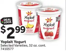 Stop&Shop Yoplait Yogurt offer