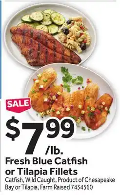 Stop&Shop Fresh Blue Catfish or Tilapia Fillets offer