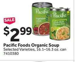 Stop&Shop Pacific Foods Organic Soup offer