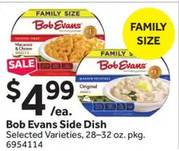 Stop&Shop Bob Evans Side Dish offer