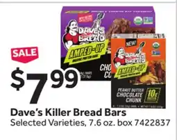 Stop&Shop Dave's Killer Bread Bars offer