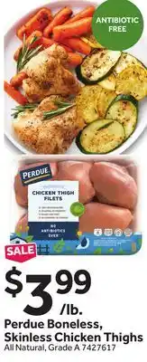 Stop&Shop Perdue Boneless, Skinless Chicken Thighs offer