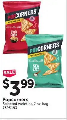 Stop&Shop Popcorners offer