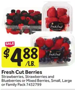 Stop&Shop Fresh Cut Berries offer