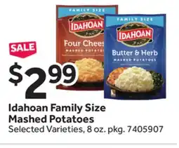 Stop&Shop Idahoan Family Size Mashed Potatoes offer