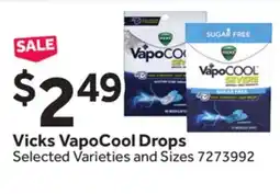 Stop&Shop Vicks VapoCool Drops offer