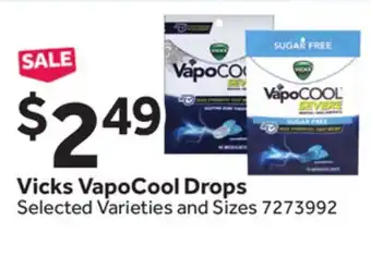 Stop&Shop Vicks VapoCool Drops offer