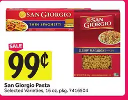 Stop&Shop San Giorgio Pasta offer