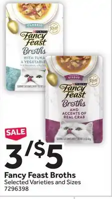 Stop&Shop Fancy Feast Broths offer