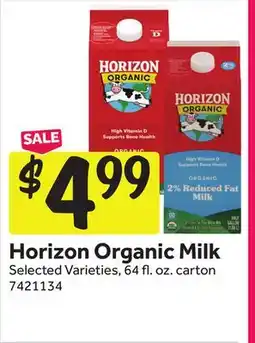 Stop&Shop Horizon Organic Milk offer