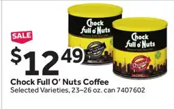 Stop&Shop Chock Full O'Nuts Coffee offer