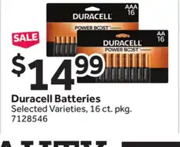 Stop&Shop Duracell Batteries offer