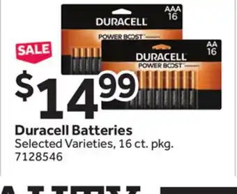 Stop&Shop Duracell Batteries offer