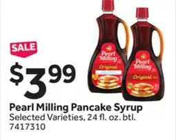 Stop&Shop Pearl Milling Pancake Syrup offer