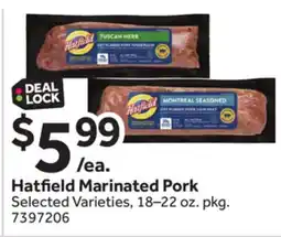 Stop&Shop Hatfield Marinated Pork offer
