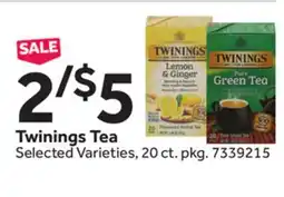 Stop&Shop Twinings Tea offer