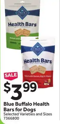 Stop&Shop Blue Buffalo Health Bars for Dogs offer