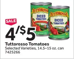 Stop&Shop Tuttorosso Tomatoes offer