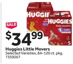 Stop&Shop Huggies Little Movers offer