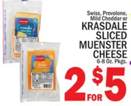 C Town KRASDALE SLICED MUENSTER CHEESE offer