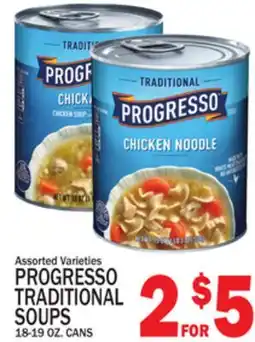 C Town PROGRESSO TRADITIONAL SOUPS offer