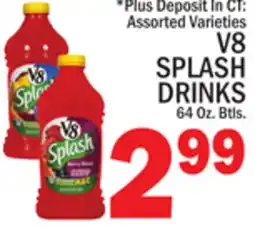 C Town V8 SPLASH DRINKS offer