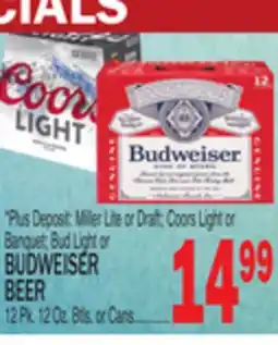 C Town BUDWEISER BEER offer
