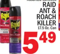 C Town RAID ANT & ROACH KILLER offer