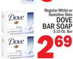 C Town DOVE BAR SOAP offer