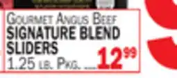C Town SIGNATURE BLEND SLIDERS offer