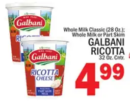 C Town GALBANI RICOTTA 32 Oz. Cntr offer