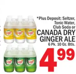 C Town CANADA DRY GINGER ALE offer