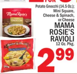 C Town MAMA ROSIE'S RAVIOLI 12 Oz. Pkg offer