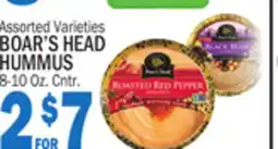 C Town BOAR'S HEAD HUMMUS offer
