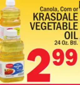 C Town KRASDALE VEGETABLE OIL offer