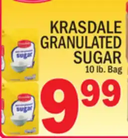 C Town KRASDALE GRANULATED SUGAR offer