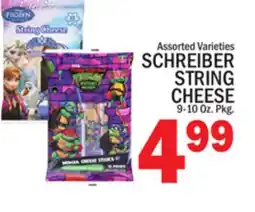 C Town SCHREIBER STRING CHEESE offer