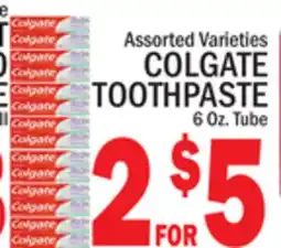 C Town COLGATE TOOTHPASTE offer
