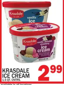 C Town KRASDALE ICE CREAM offer