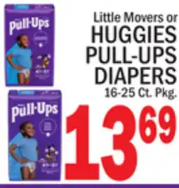 C Town HUGGIES PULL-UPS DIAPERS offer