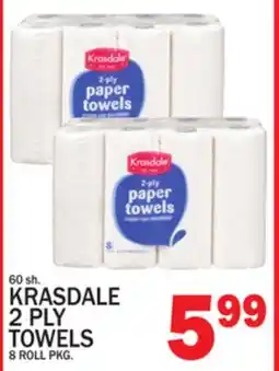 C Town KRASDALE 2 PLY TOWELS offer