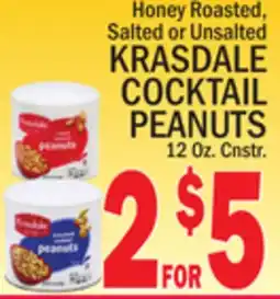 C Town KRASDALE COCKTAIL PEANUTS offer