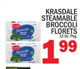 C Town KRASDALE STEAMABLE BROCCOLI FLORETS offer