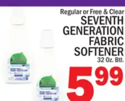 C Town SEVENTH GENERATION FABRIC SOFTENER offer