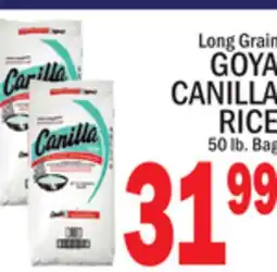 C Town GOYA CANILLA RICE offer